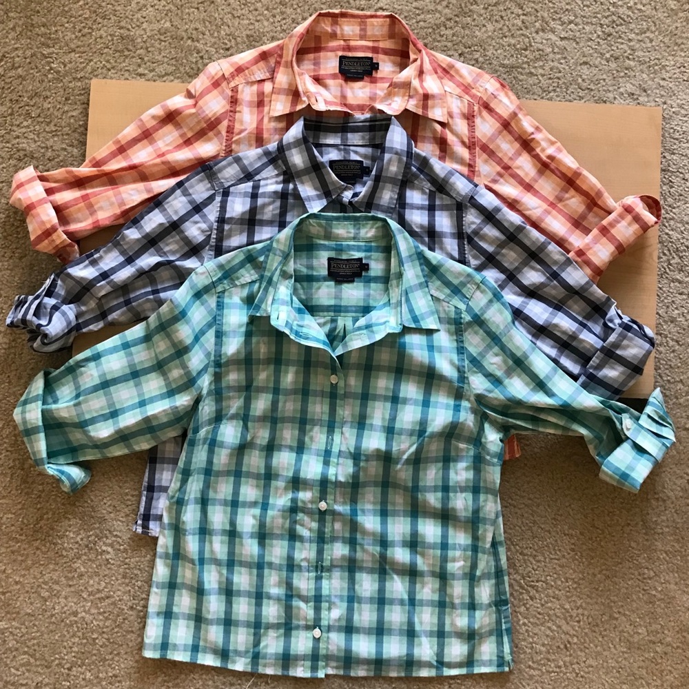 Pendleton shirts bundle of 3